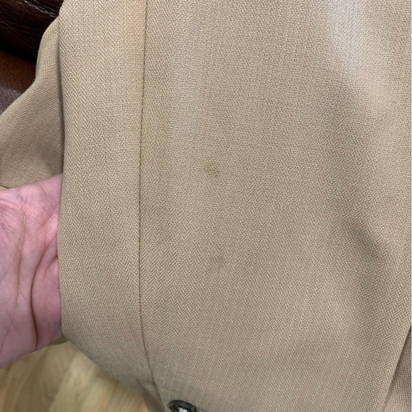 J. Crew Willa Women’s Wool Blend Camel Colored One Button Blazer Size 12 Chic - Picture 12 of 16